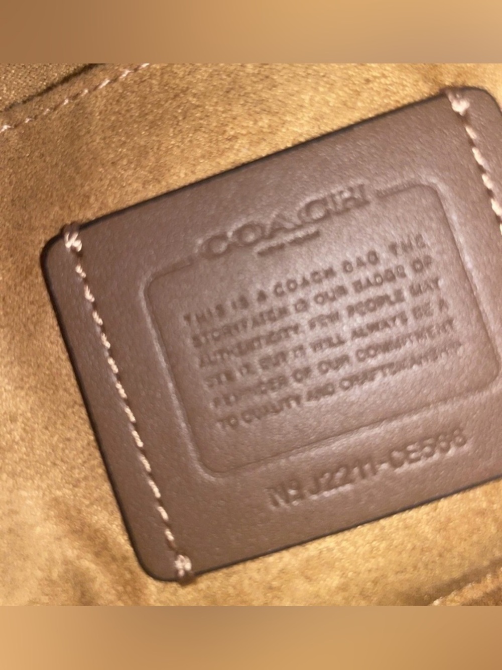 Coach Dark Green Pebbled Leather Saddle Crossbody with Gold Hardware - Picture 7 of 9